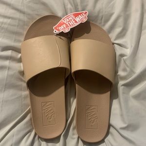 Vans Devon Slide, leather, Amberlight